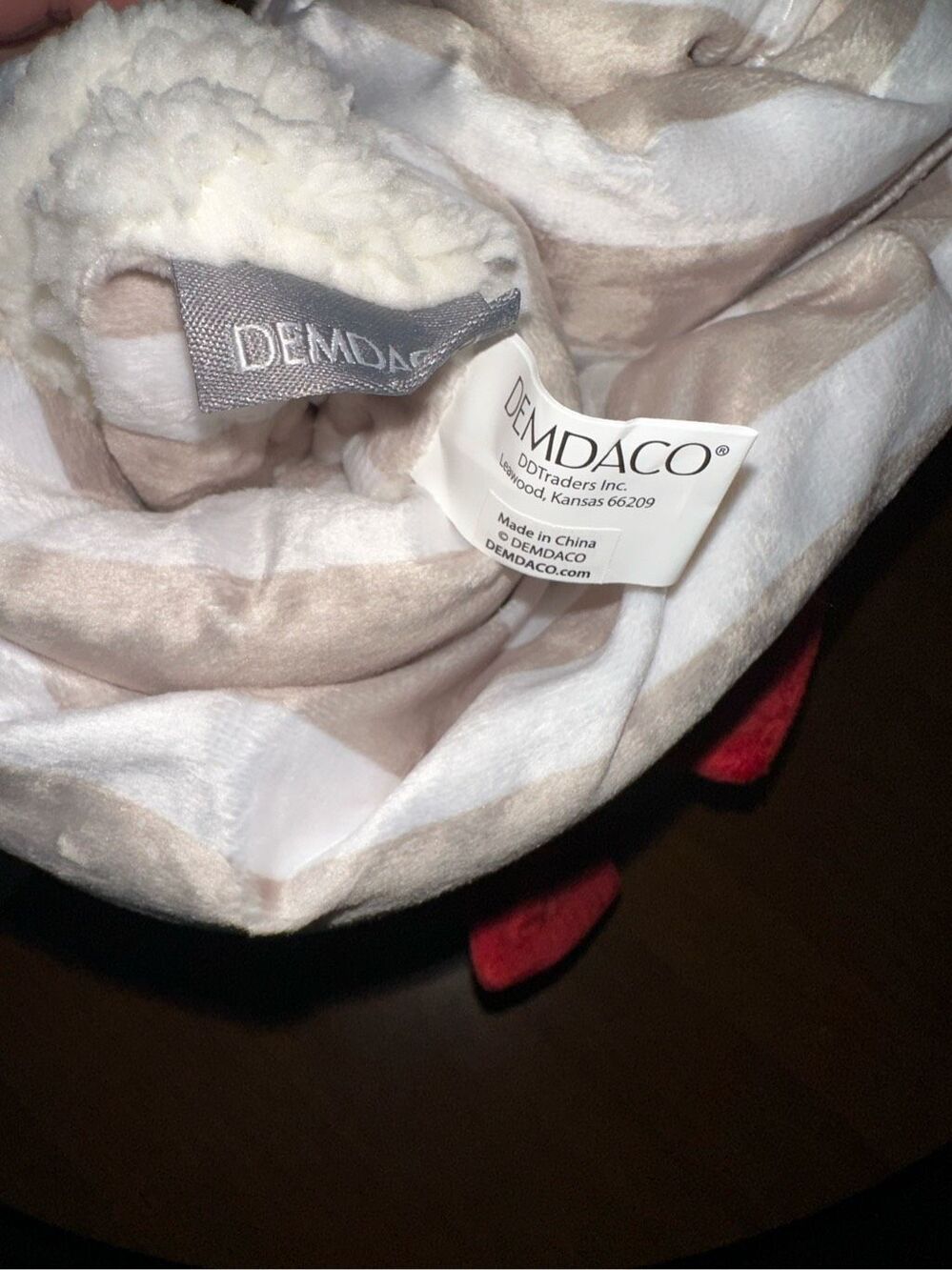 Demdaco Jolly Snowman Sherpa Christmas holiday Throw winter NWT 50 x 60 - Picture 4 of 6